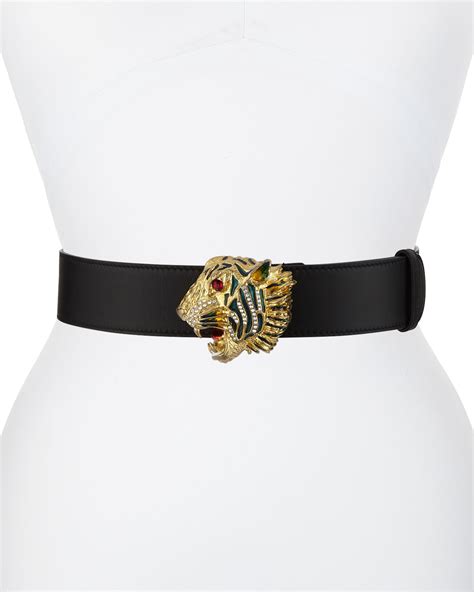 gucci belt supreme tiger|gucci tiger buckle leather belt.